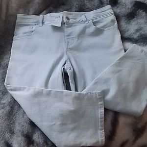 Cat & Jack Jeans Capri pants light blue